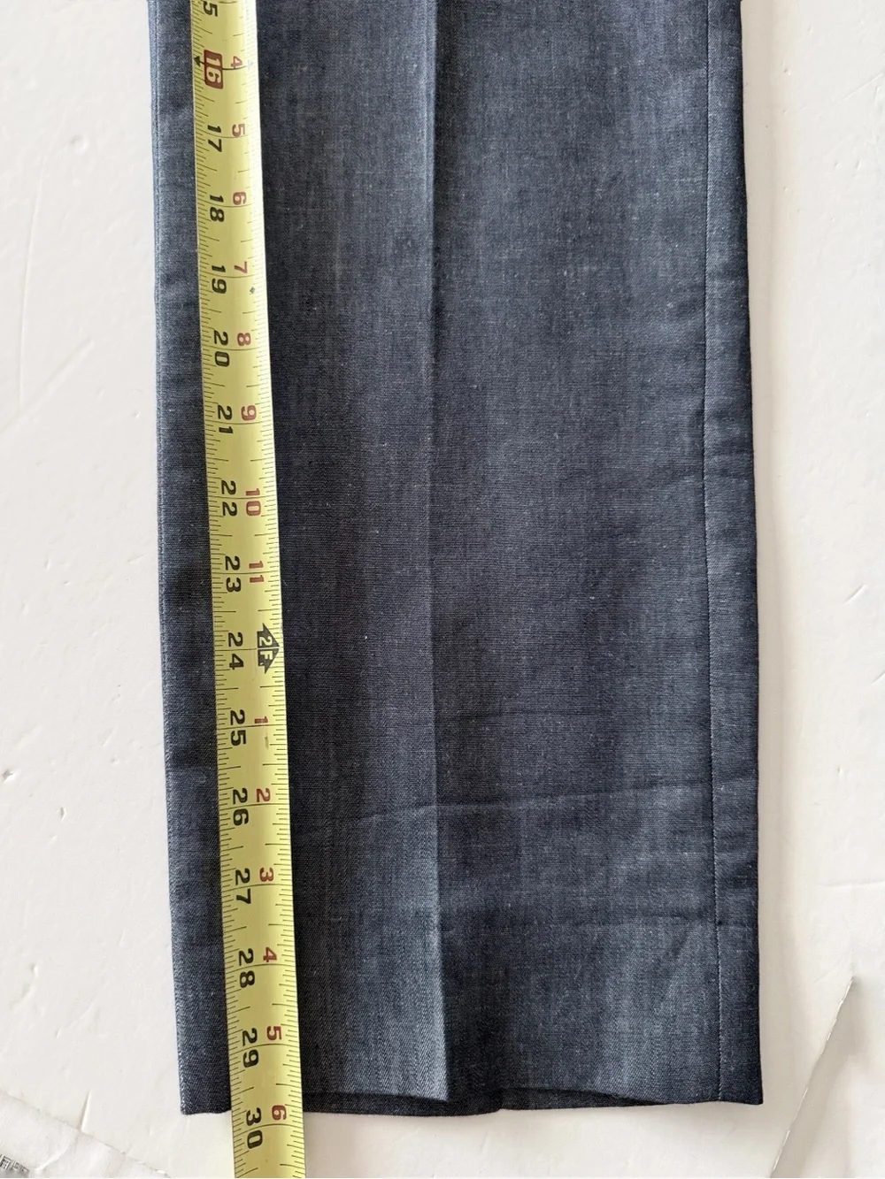 Bar III Men's 38R 31R Blue Cotton Linen Slim Fit 2pc Suit Quiet Luxury Business